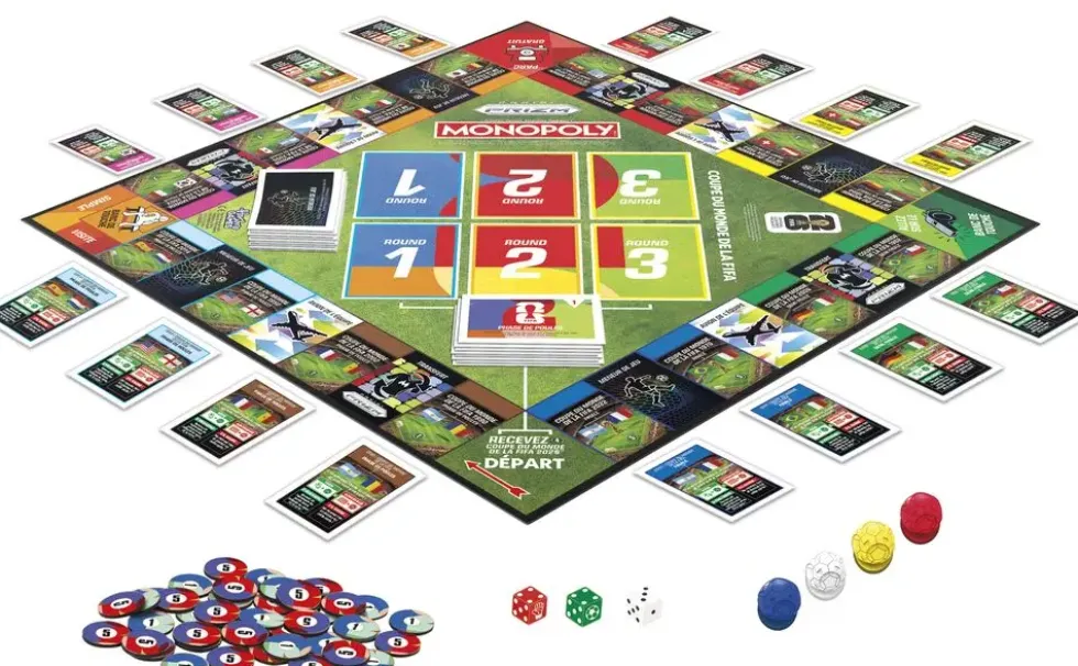MONOPOLY PANINI PRIZM -FIFA COUPE DU MONDE