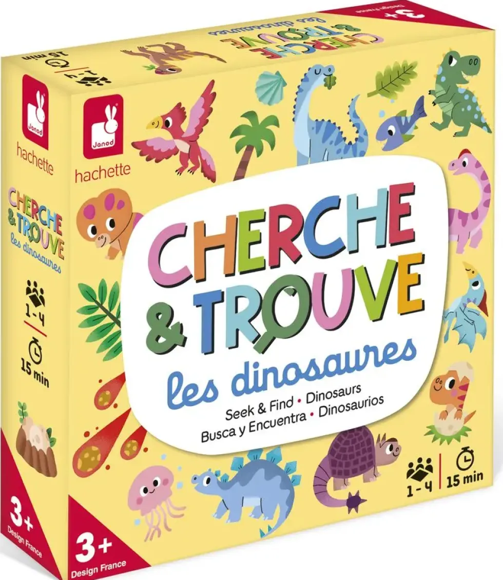 MON PREMIER CHERCHE ET TROUVE - DINOS