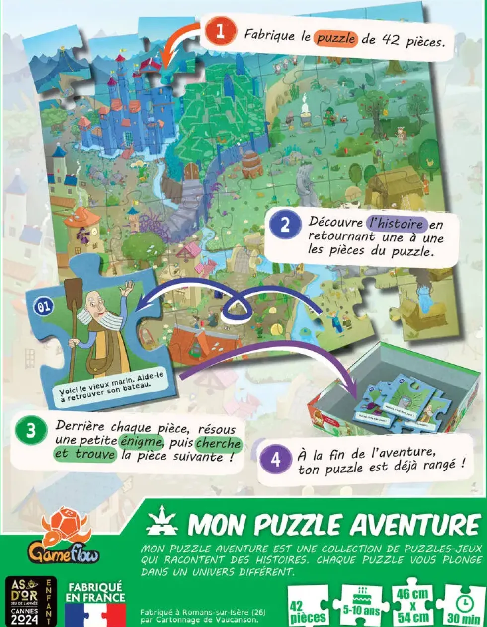 MON PUZZLE AVENTURE DRAGON