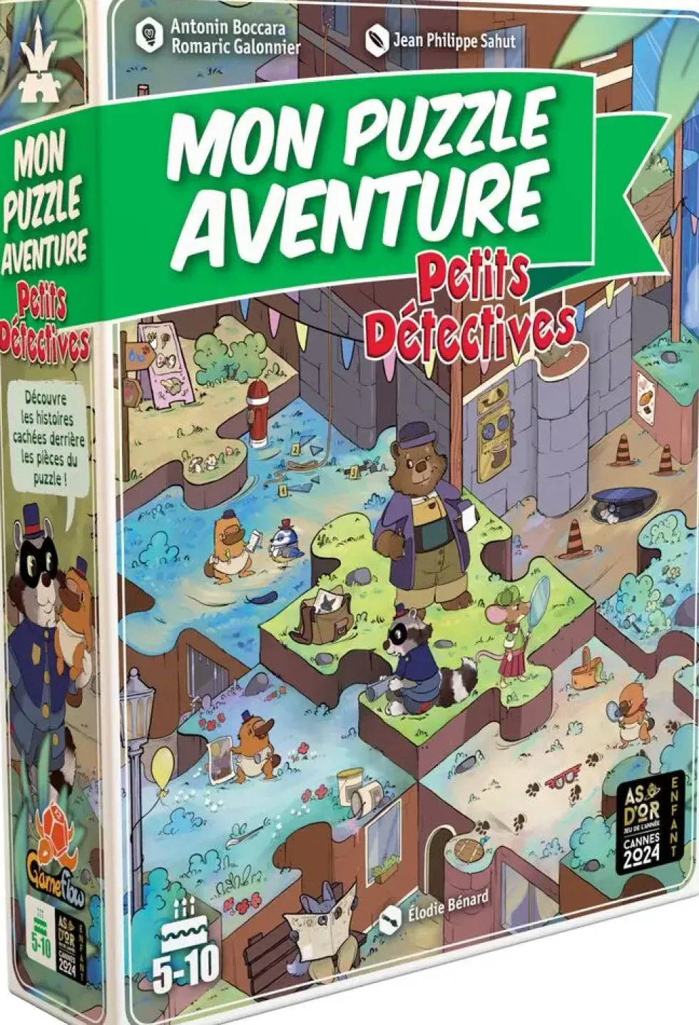MON PUZZLE AVENTURE PETITS DETECTIVES