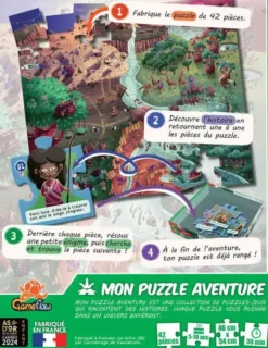 MON PUZZLE AVENTURE : TERRE OCRE