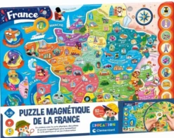 MON PUZZLE DE LA FRANCE MAGNETIQUE