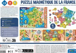 MON PUZZLE DE LA FRANCE MAGNETIQUE