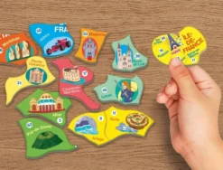 MON PUZZLE DE LA FRANCE MAGNETIQUE