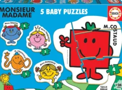 MONSIEUR MADAME - PUZZLE BEBE - 3-5 PIECES