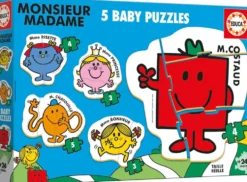MONSIEUR MADAME - PUZZLE BEBE - 3-5 PIECES