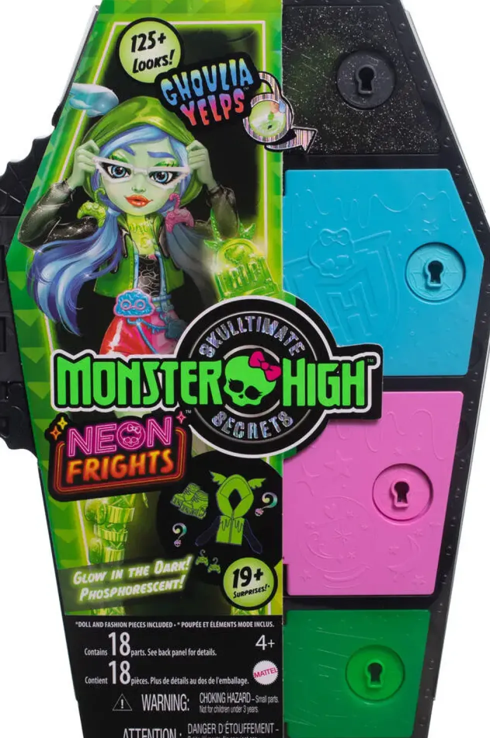 MONSTER HIGH - CASIER SECRETS POUPEE GHOULIA