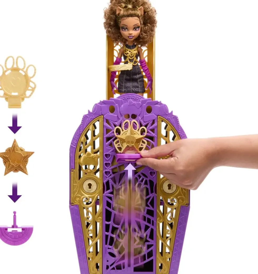 MONSTER HIGH - COFFRET SECRETS CLAWDEEN