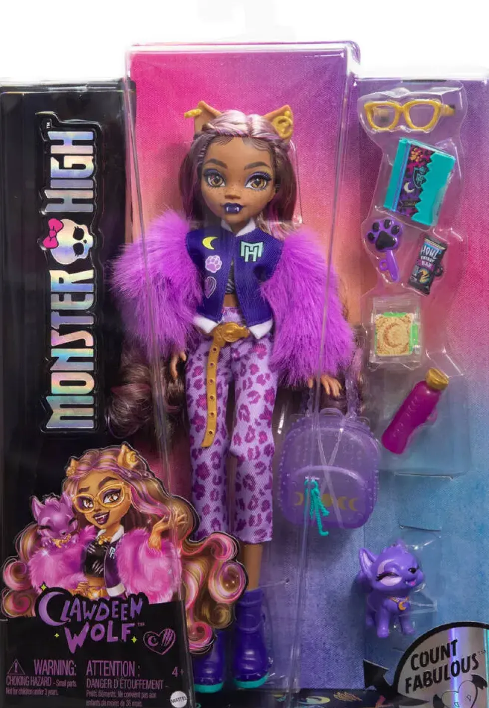 MONSTER HIGH - POUPEE CLAWDEEN WOLF