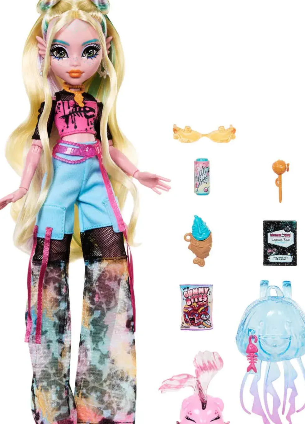 MONSTER HIGH - POUPEE LAGOONA BLUE