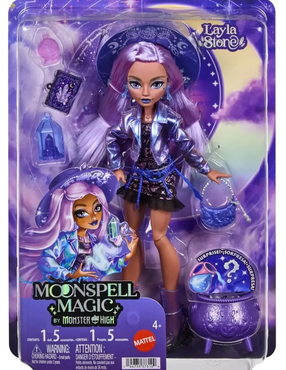 MONSTER HIGH - POUPEE MOONSPELL MAGIC - LAYLA STONE