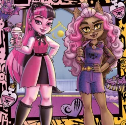 MONSTER HIGH - PUZZ 3X49 PIECES -AMIES POUR TOUJOURS !