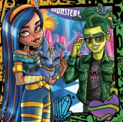 MONSTER HIGH - PUZZ 3X49 PIECES -AMIES POUR TOUJOURS !