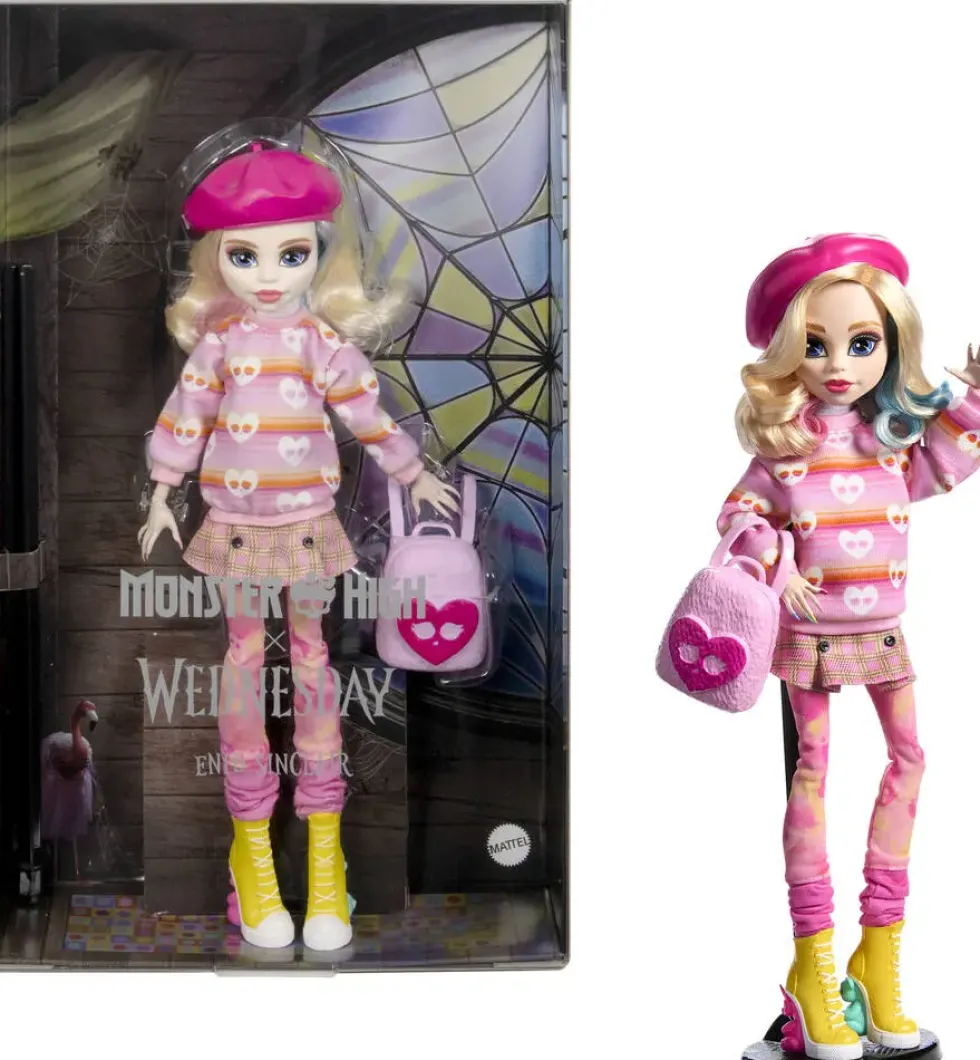 MONSTER HIGH X MERCREDI - POUPEE ENID
