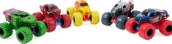 1:64 MONSTER JAM PACK DE 5 VEHICULES MARVEL DIE-CAST