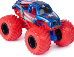 1:64 MONSTER JAM PACK DE 5 VEHICULES MARVEL DIE-CAST