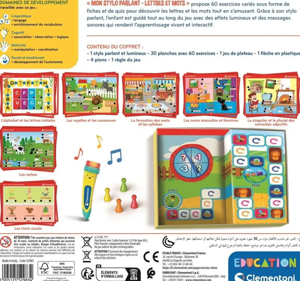 MON STYLO PARLANT - 60 ACTIVITES