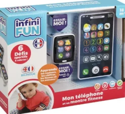 MON TELEPHONE ET SA MONTRE FITNESS