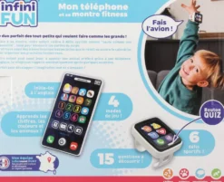 MON TELEPHONE ET SA MONTRE FITNESS