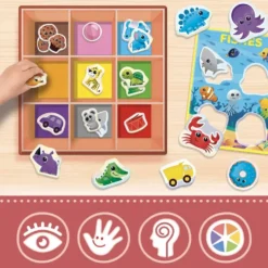MONTESSORI BABY - BOITE APPRENTISSAGE TRI COULEURS