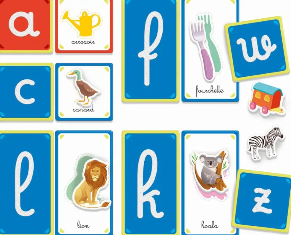 MONTESSORI LESLETTRES TACTILES