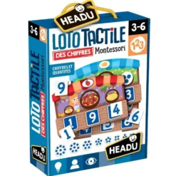 MONTESSORI - LOTO TACTIL 123