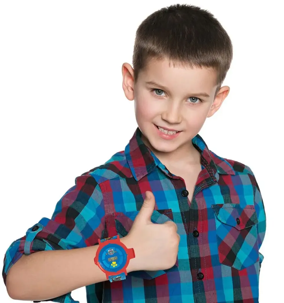 MONTRE DIGITALE AVEC PROJECTION DE 20 IMAGES DESIGN PAT' PATROUILLE