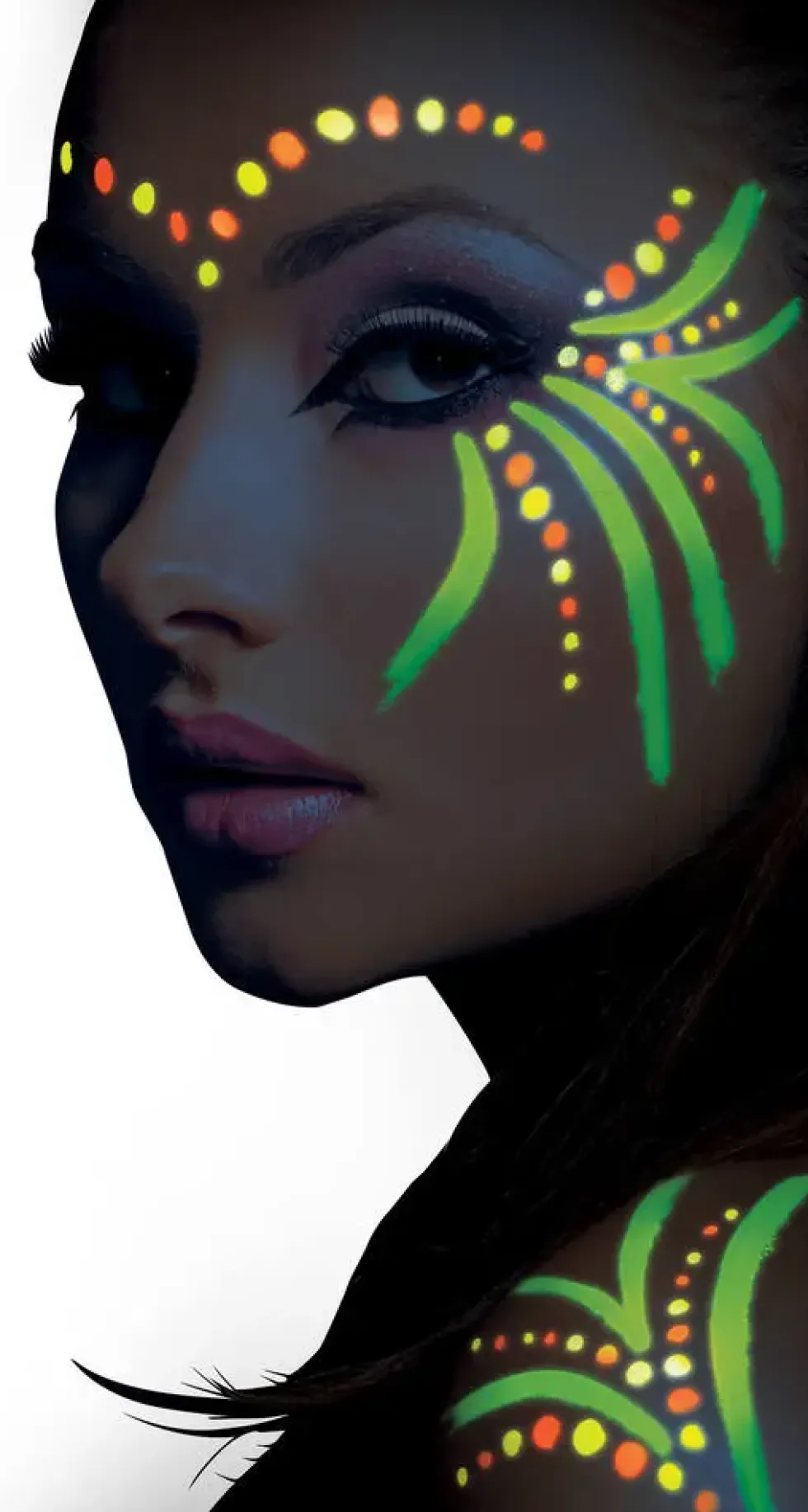 MOON GLOW - COFFRET PEINTURE PHOSPHORESCENTE VISAGE ET CORPS