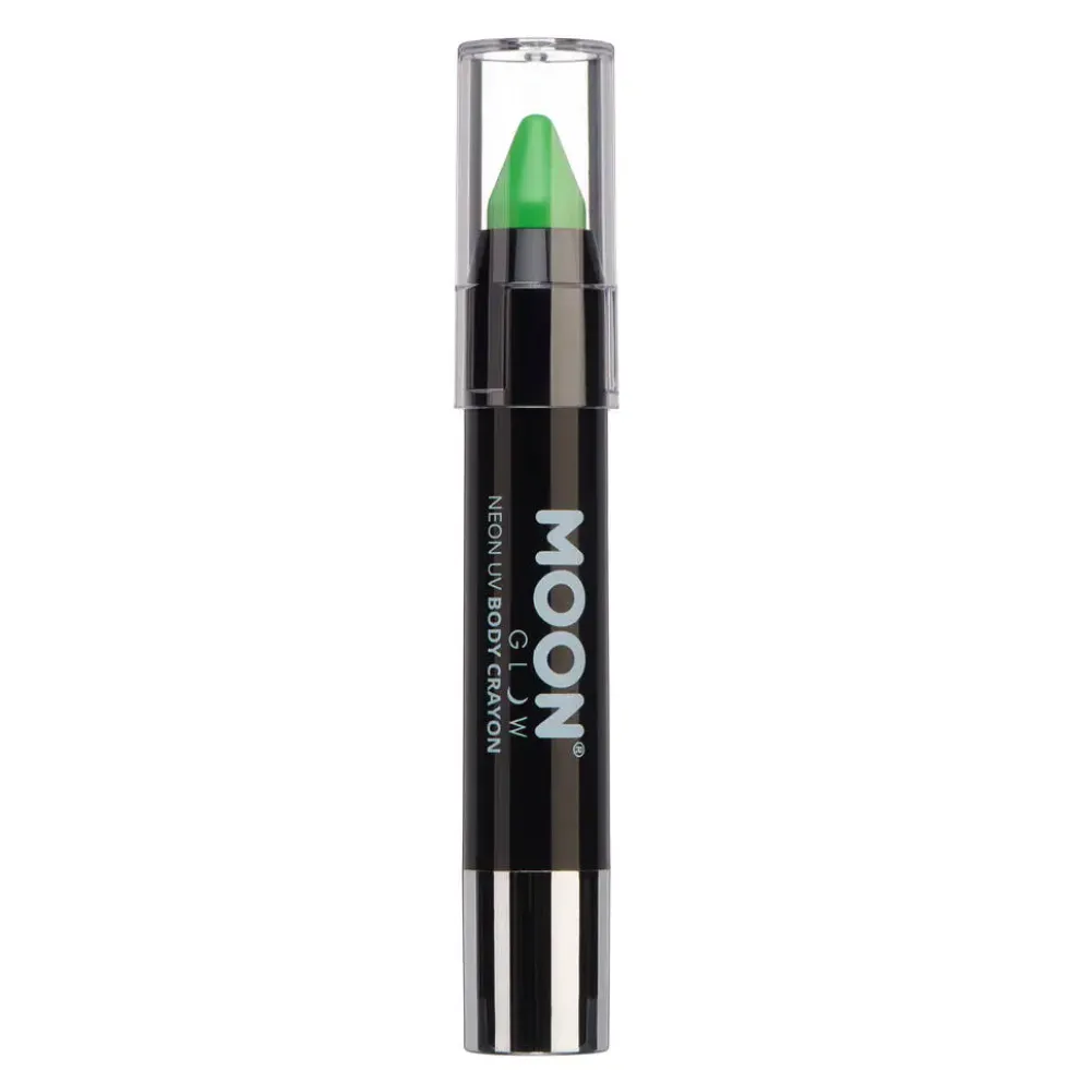 MOON GLOW - 6 CRAYONS DE PEINTURE INTENSE NEON UV POUR LE CORPS