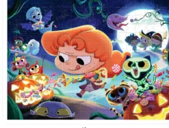 MORTELLE ADELE - NATHAN PUZZLE 250 PIECES - HALLOWEEN AVEC MORTELLE ADELE
