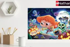 MORTELLE ADELE - NATHAN PUZZLE 250 PIECES - HALLOWEEN AVEC MORTELLE ADELE