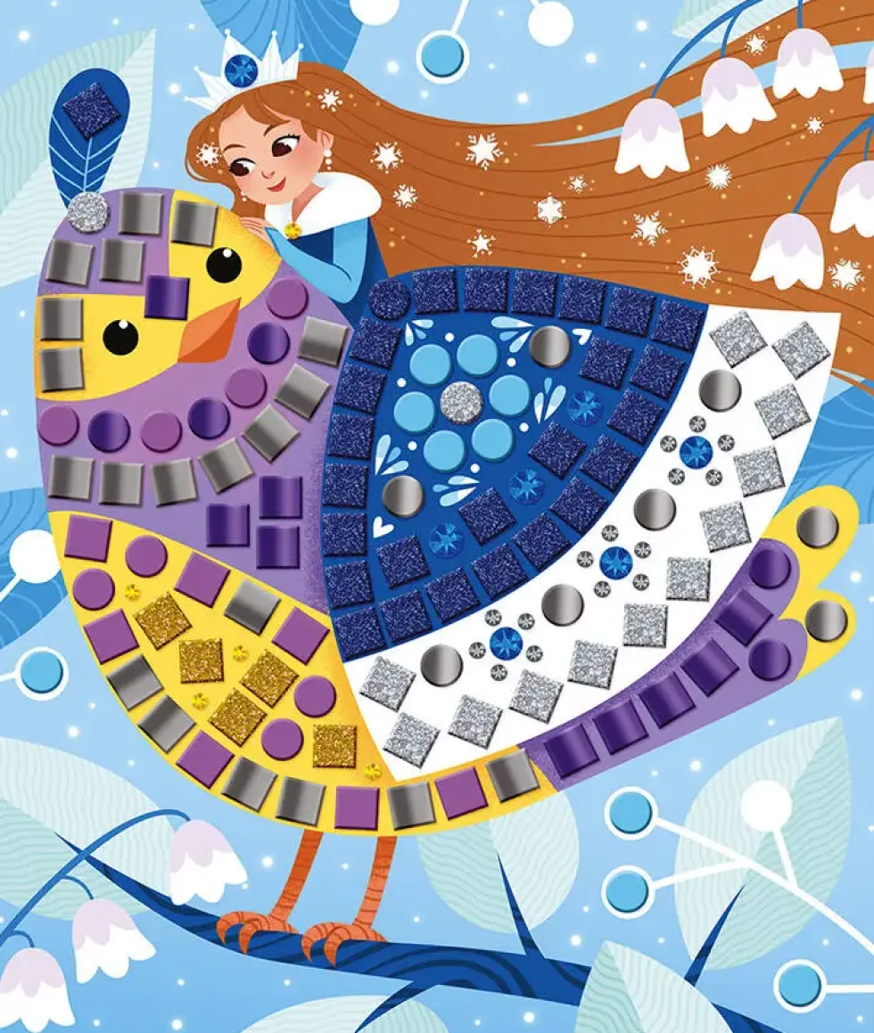 MOSAIQUES PRINCESSES ET FEES - LES ATELIERS DU CALME