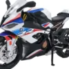 MOTO BMW S1000RRBLANCHE ET DETAILS 1:12