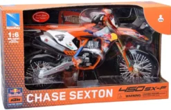 1/6 MOTO KTM 450 SX FACTORY RACING TEAM N 4-PILOTE CHASE SEXTON