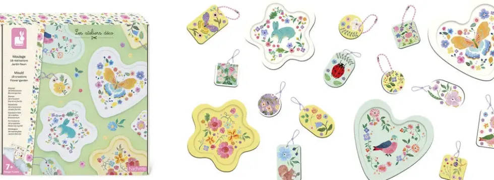 MOULAGE JARDIN FLEURI