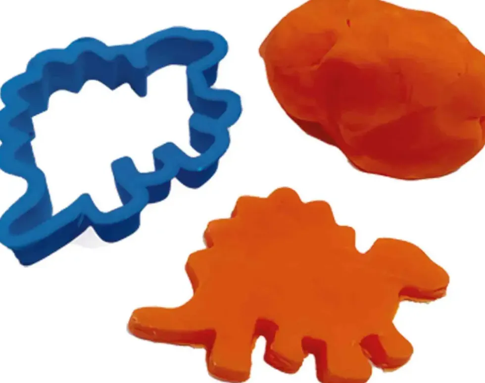 MOULES DE PATE A MODELER - DINOSAURES