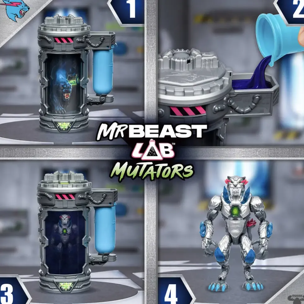 MR BEAST LAB MUTATORS - PANTHERE METALLIQUE