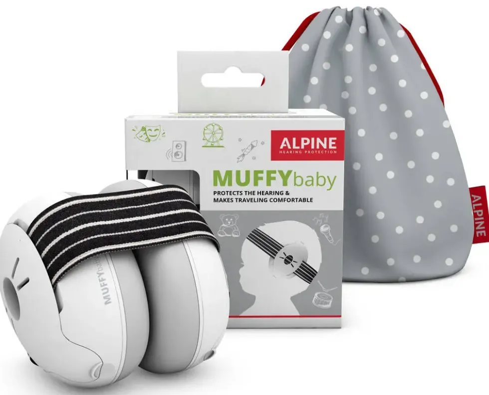 MUFFY BABY NOIR - CASQUE ANTIBRUIT POUR BEBE
