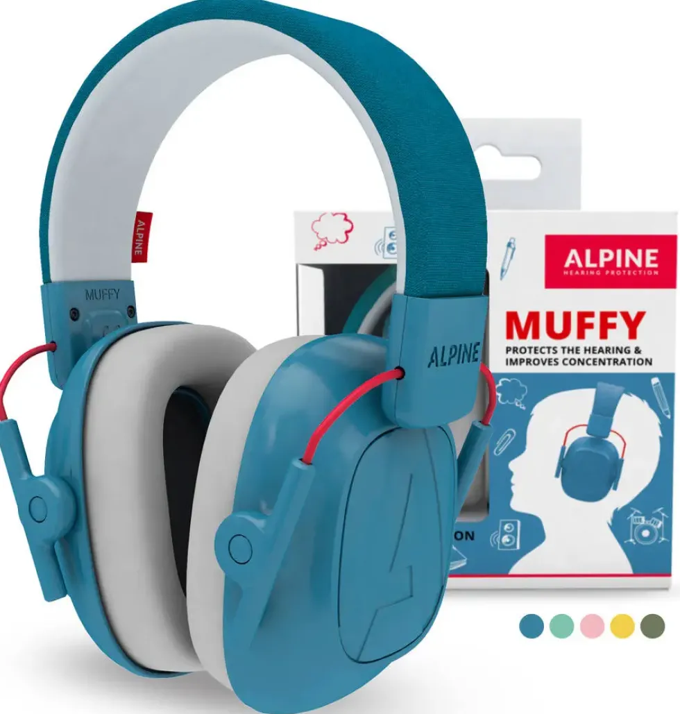 MUFFY KID BLEU - CASQUE ANTIBRUIT POUR ENFANT