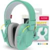 MUFFY KID MENTHE - CASQUE ANTIBRUIT POUR ENFANT