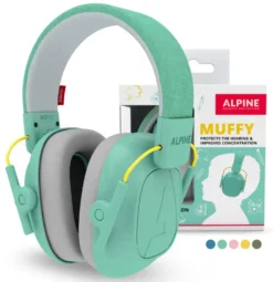 MUFFY KID MENTHE - CASQUE ANTIBRUIT POUR ENFANT
