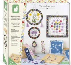 MULTIACTIVITES 6 REALISATIONS AVEC UNE PRESSE A FLEURS