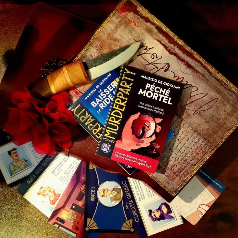MURDER PARTY POCKET : LE BAISSER DE RIDEAU