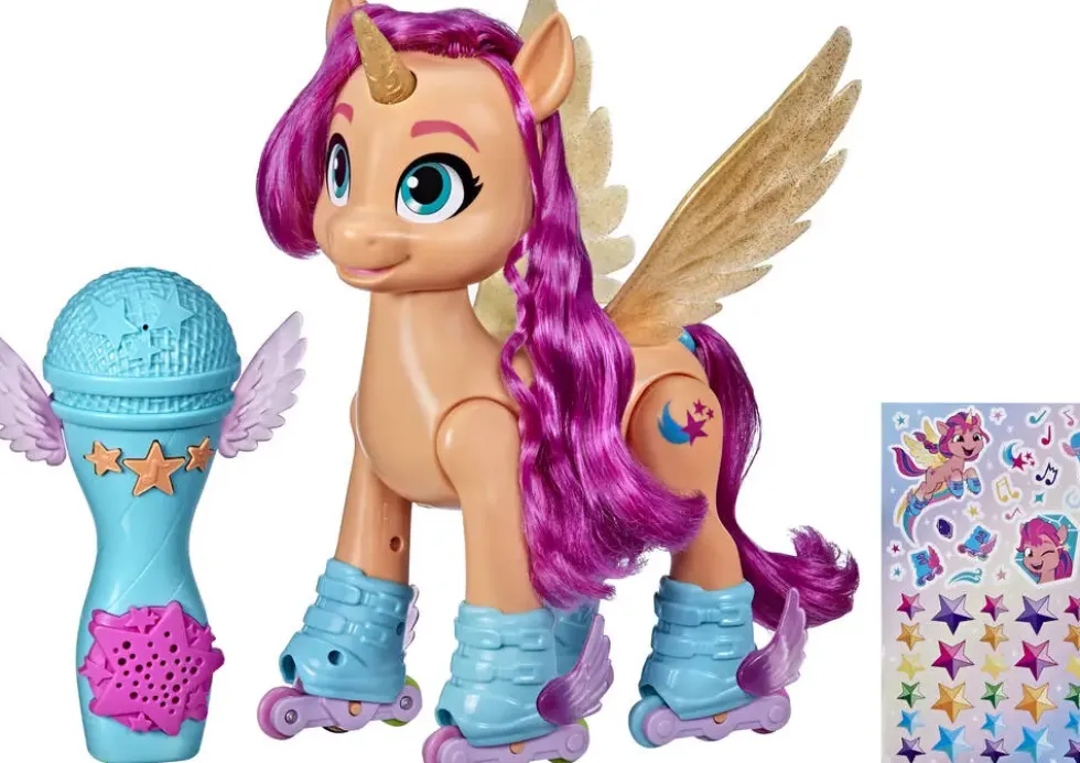 MY LITTLE PONY- SUNNY CHANTE ET FAIT DU ROLLER
