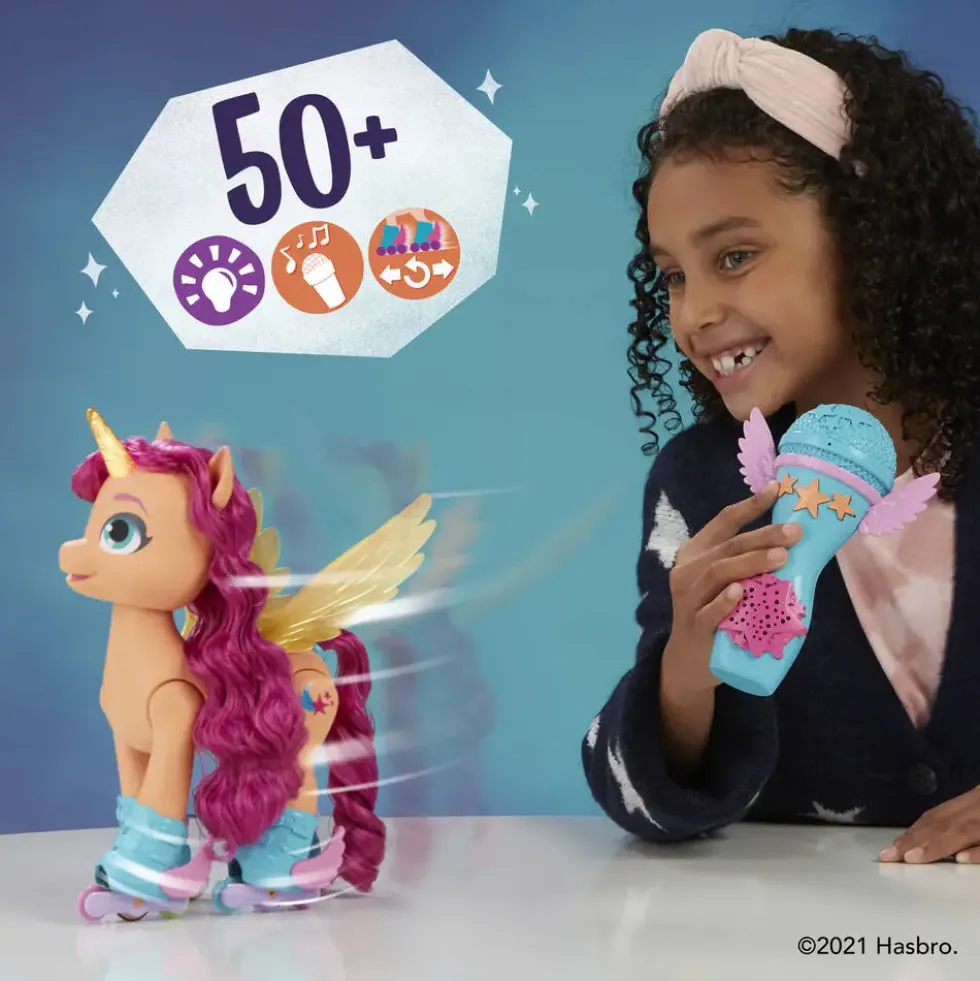 MY LITTLE PONY- SUNNY CHANTE ET FAIT DU ROLLER