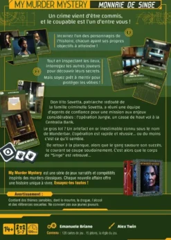 MY MURDER MYSTERY - MONNAIE DE SINGE