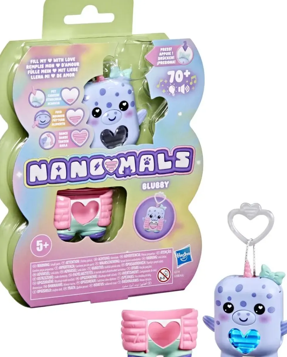 NANO- MALS - BASE AND OUTFIT - BLUE NARWHAL