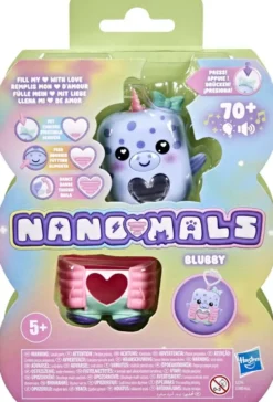 NANO- MALS - BASE AND OUTFIT - BLUE NARWHAL