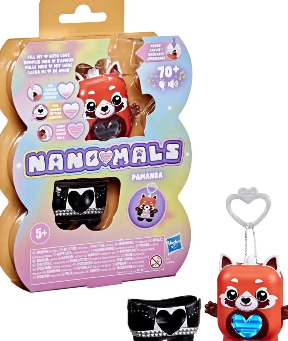 NANO- MALS - BASE AND OUTFIT - RED PANDA