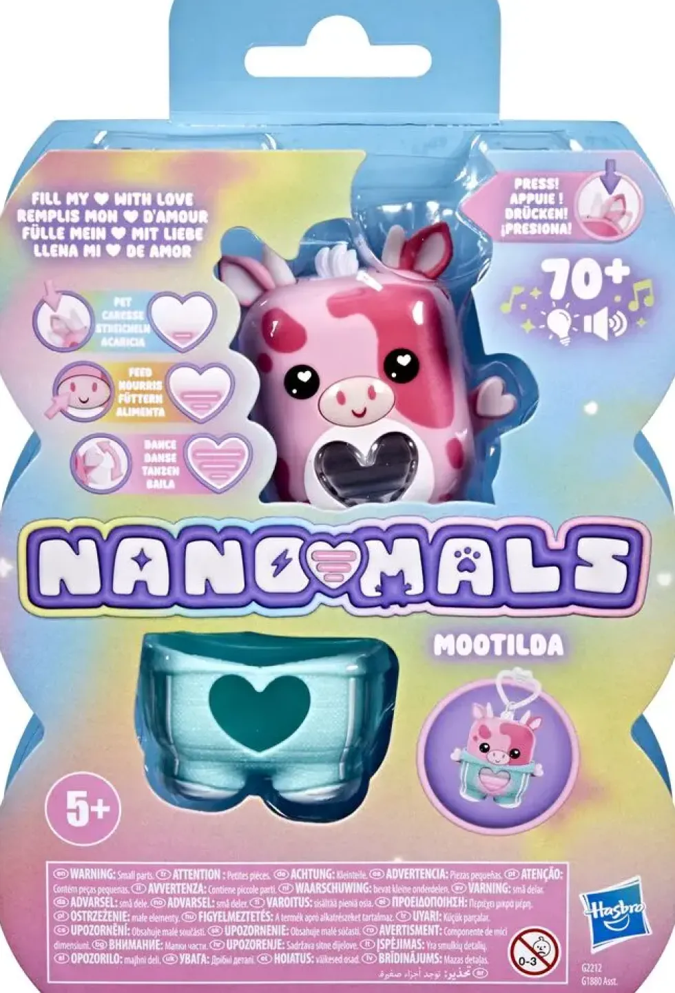 NANO- MALS - BASE AND OUTFIT - STRANSFORMERS NSFORMERS WBERRY COW